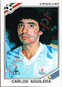 323 Carlos Aguilera – FIFA World Cup Mexico 1986 Panini