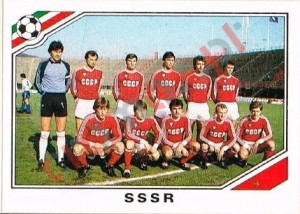 183 Team Ussr – FIFA World Cup Mexico 1986 Panini