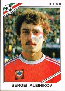 192 Sergei Aleinikov – FIFA World Cup Mexico 1986 Panini