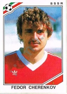 193 Fedor Cherenkov – FIFA World Cup Mexico 1986 Panini
