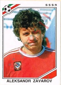 195 Aleksandr Zavarov – FIFA World Cup Mexico 1986 Panini
