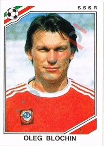 198 Oleg Blokhin – FIFA World Cup Mexico 1986 Panini