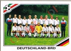 293 Team West Germany – FIFA World Cup Mexico 1986 Panini