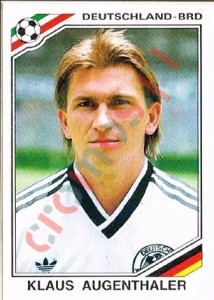 297 Klaus Augenthaler – FIFA World Cup Mexico 1986 Panini
