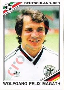 304 Wolfgang Felix Magath – FIFA World Cup Mexico 1986 Panini