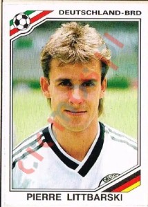 305 Pierre Littbarski – FIFA World Cup Mexico 1986 Panini