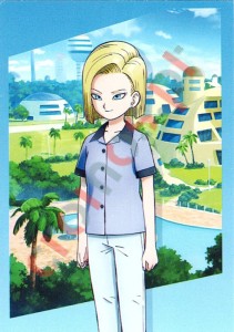 30 Android 18 – Dragon Ball DAIMA Panini