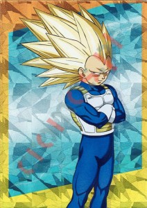 13-CS Super Saiyan 3 Vegeta – Dragon Ball DAIMA Panini