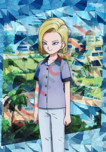 30-CS Android 18 – Dragon Ball DAIMA Panini